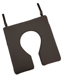 Commode Pad cover with buckles